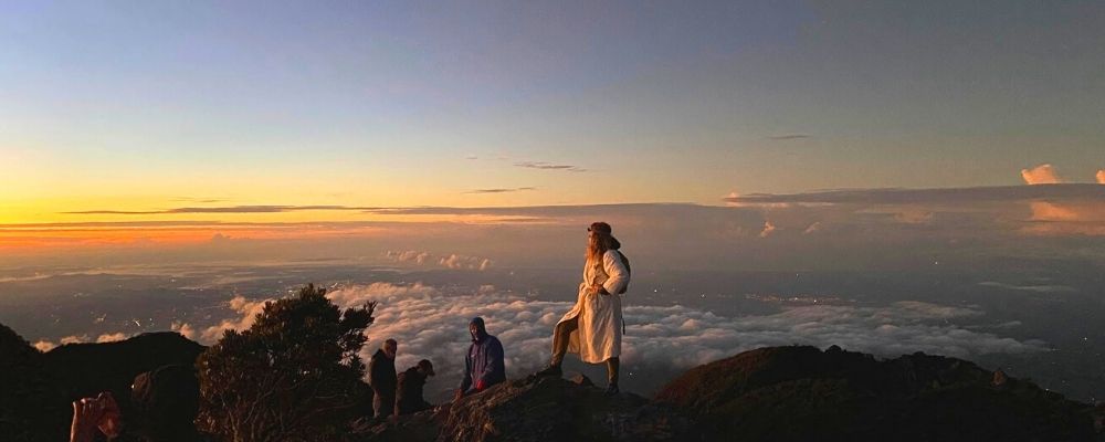 Mount Baru the highest point in Panama